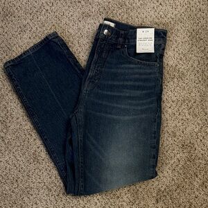 Madewell Women’s Deep Indigo Straight Jeans